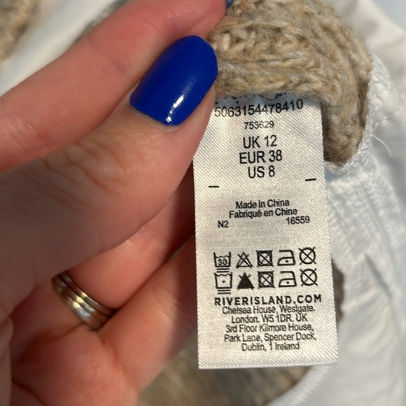 NWT River Island Mixed Media Sweater - Picture 12 of 14